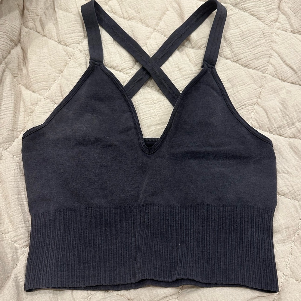 Free People Movement Good Karma V-Neck Bra